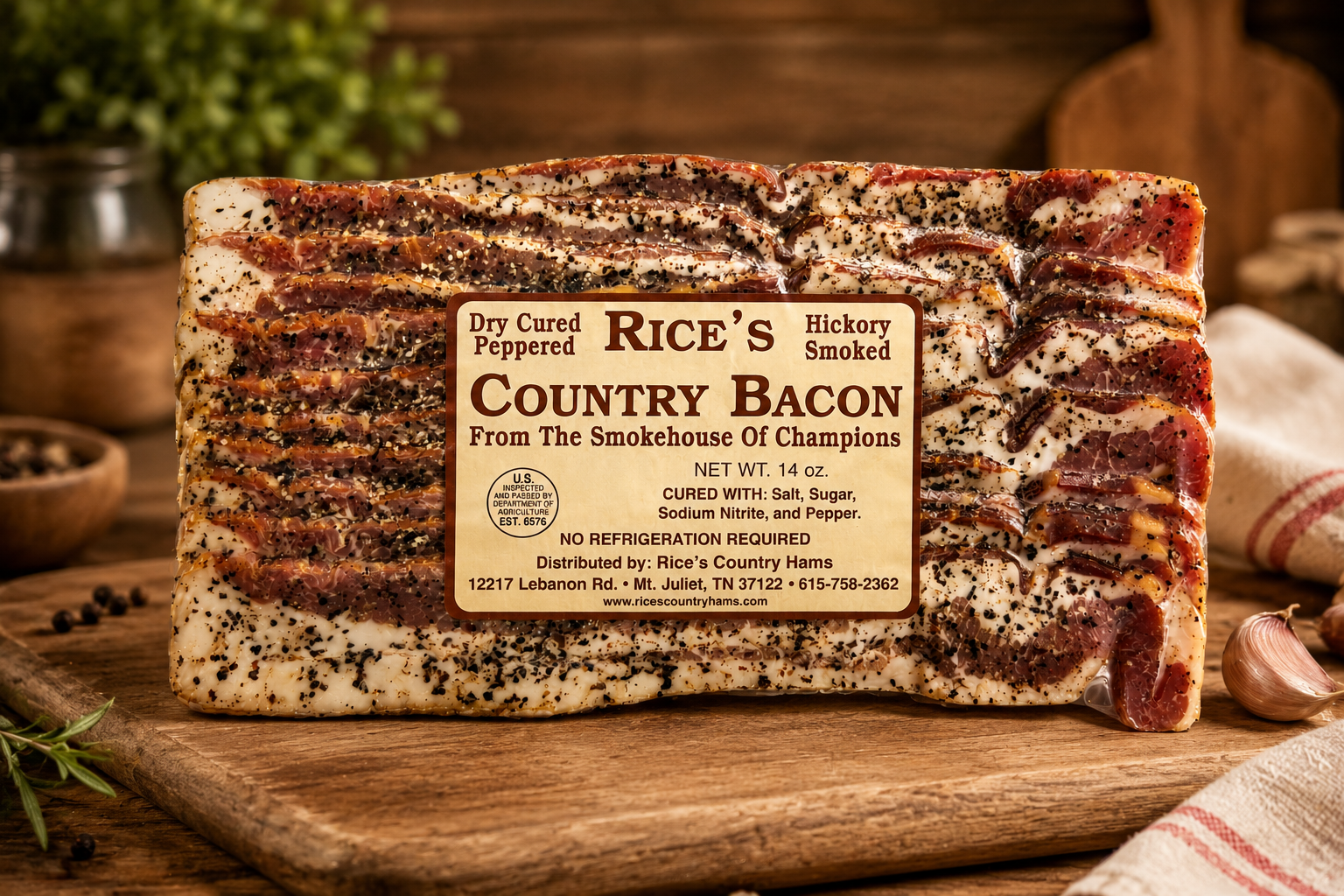 Pepper Bacon – 14oz