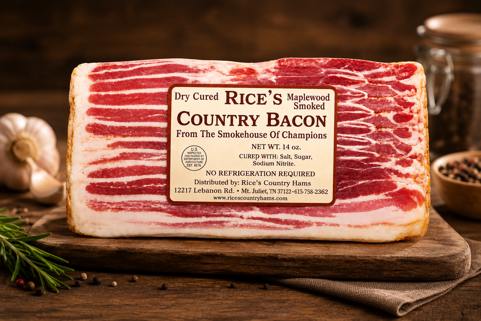 Maplewood Smoked Bacon – 14oz